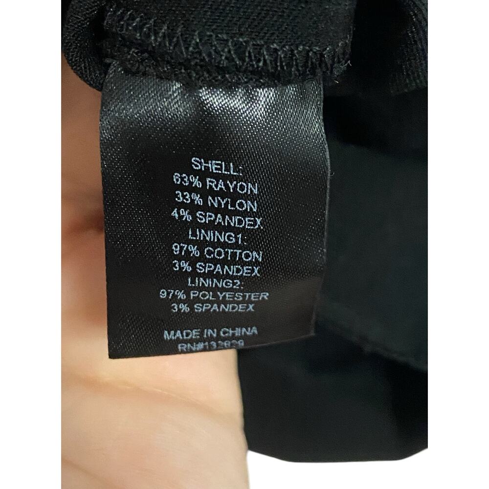 NBD Sonny Romper Strapless Twill Sexy Witchy Grunge Goth Black Sz XXS - Picture 7 of 8